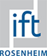 Logo: ift Rosenheim