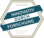 Logo: Innovation durch Forschung